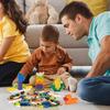 Classic Block Toy Set 1000-Piece Major Brand Compatible Includes 3 20x20 Baseplates Expansion Set 10 Colors, 12 Shapes Ages 6+