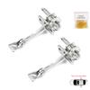 EDP1283-1 2 Pieces Rear Door Hinge Stop Check Strap Limiter for Fiat Idea Lancia Musa 350 2004-2012 51782471
