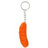 4 Pcs Simulation Food Keychain Decorative Keychain Hot Dog Pendant Hanging Ornaments Bag Charm Decorations Car Key Chain