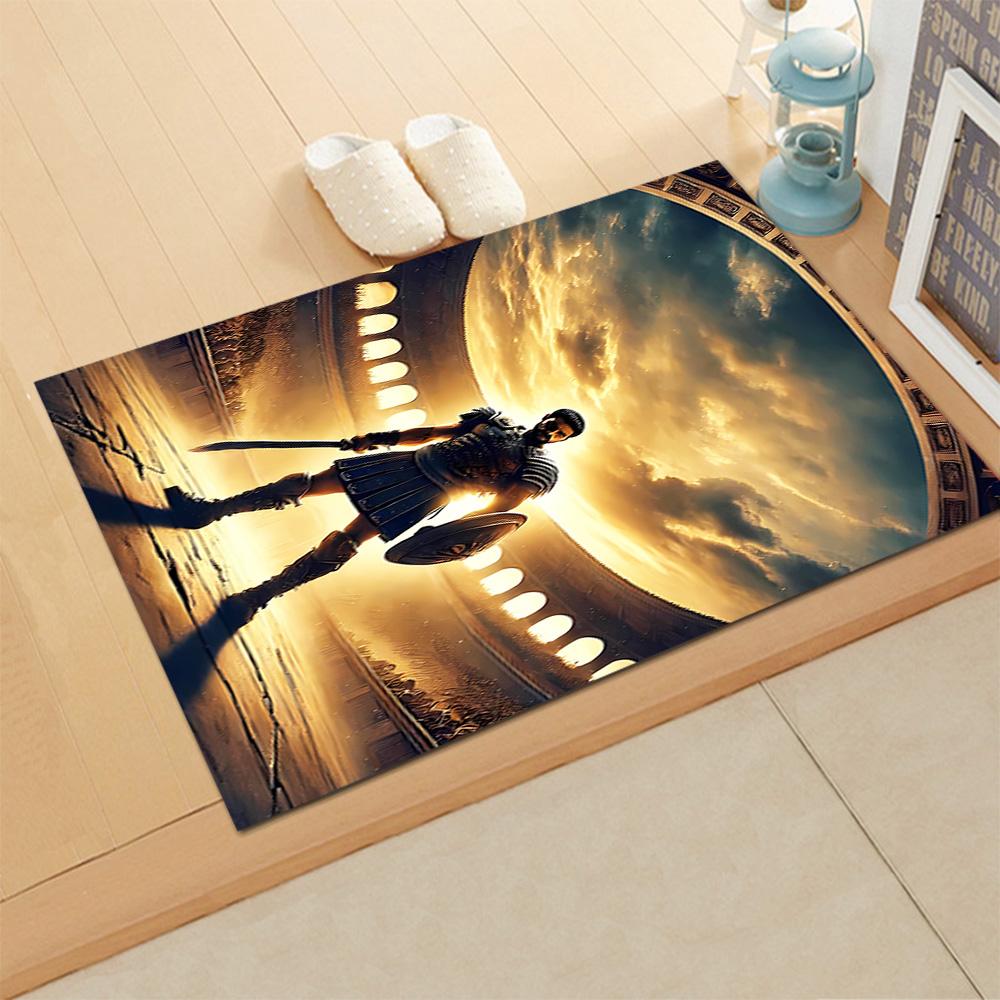 Gladiator Epic Journey Teppich für Wohnzimmer, Schlafzimmer, Heimdekoration und als Geschenke.