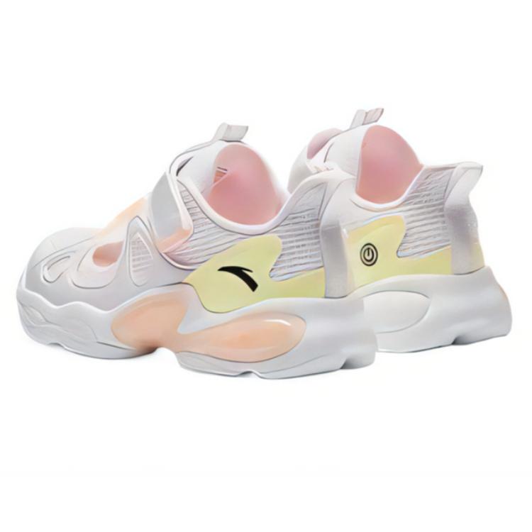 Anta Kids Wing Flash Outdoor Series Trendy Sports Versatile Fashion Sandals Kids Sandals White Pink-White Candy-Yellow 322529974-1
