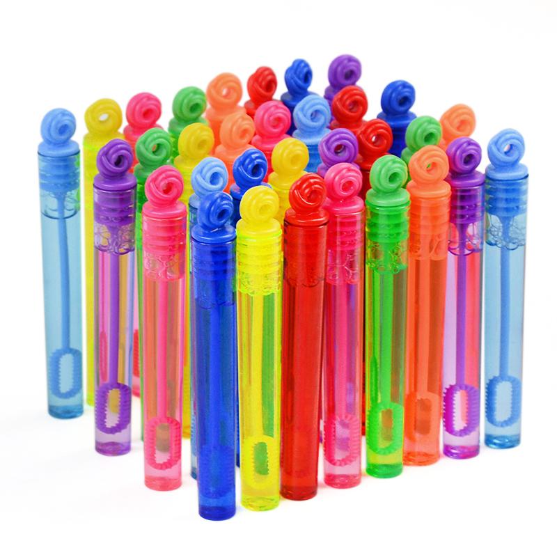8/24pcs Colorful Bubble Soap Bottle with Bubble Water Kids Birthday Party Favors Goodie Filler Baby Shower Wedding Guest Gift