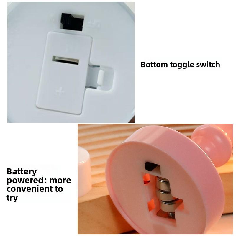 Dollhouse Led Retro Glowing Pony Lantern Simulation Cande Light Night Light Dollhouse Miniature Kerosen Lamp Home Decor Toy