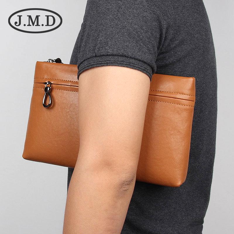 

Jiamida Trendy Cowhide Wristlet Clutch - Fashionable Envelope Design & Casual Elegance