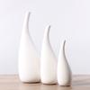 Modern Minimalist White Ceramic Vase - Decorative for Dried Flowers & Table Decor