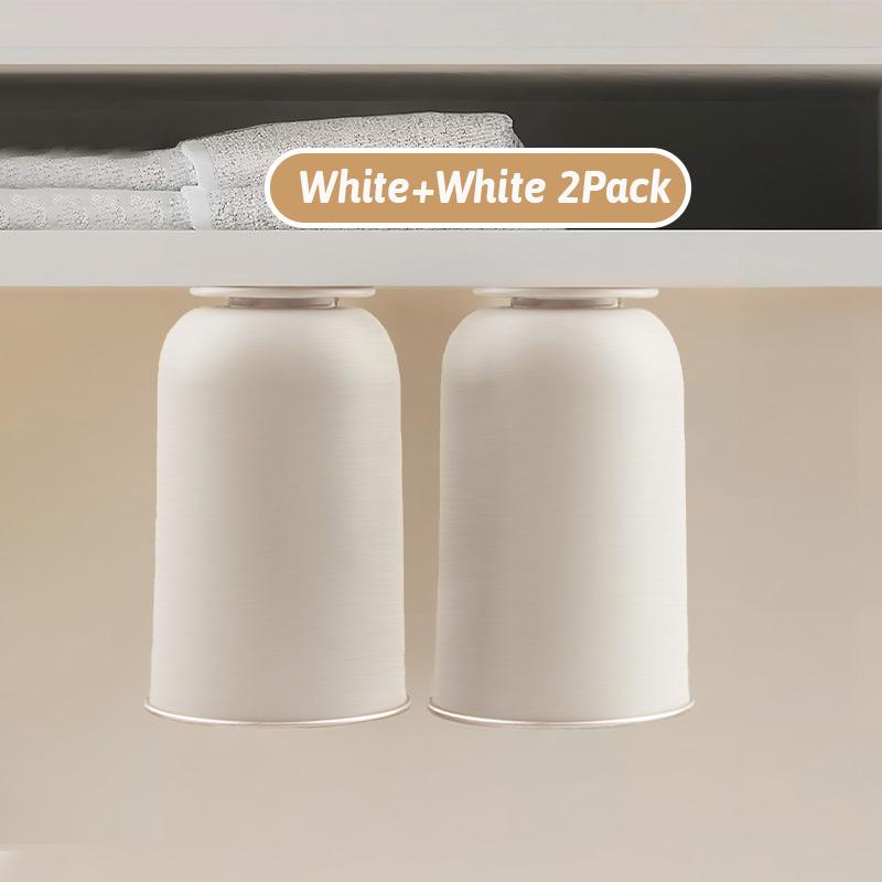 New Magnetic Toothbrush Cup Stainless Steel Sleek Minimalist Design Dual Function Rinsing/Drinking Drainage Dustproof Anti-Scale