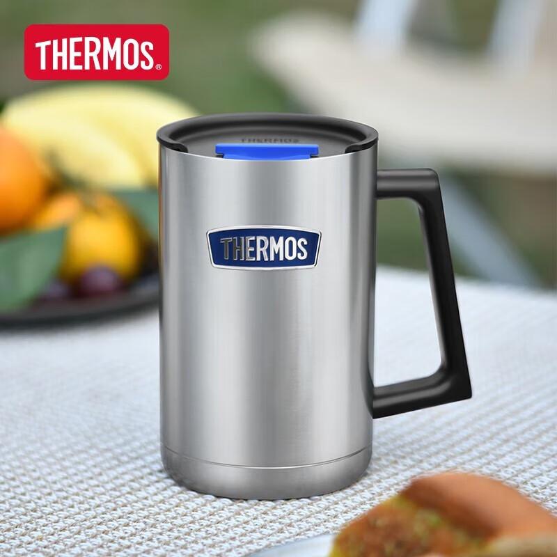 THERMOS TSK2-600S Stainless Steel Vacuum Flask with Handle