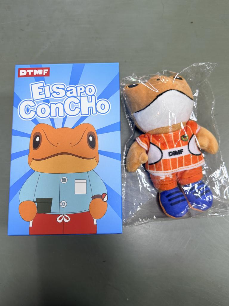Style Puerto Rican Frog Stuffed Animal,Bad Bunny El Sapo Concho Plush Toy,Unique Rare Collectible Gift For Fans, Reggaeton Music