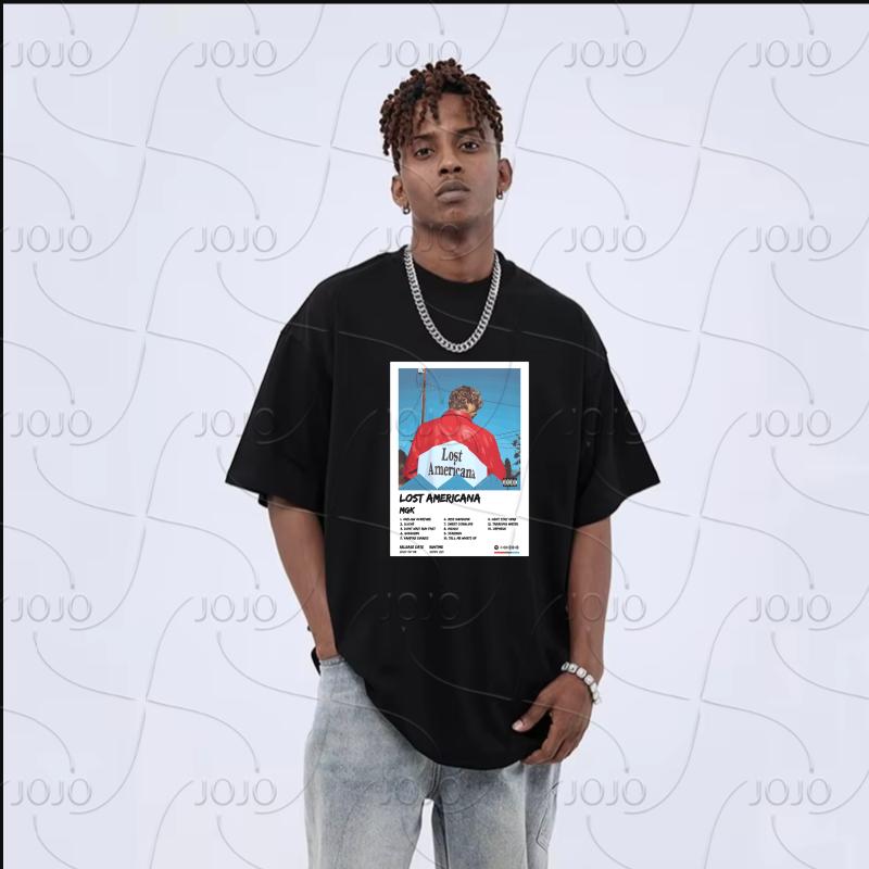 MGK Album Fan Gift 3D Printed Quick-dry T-shirt, Essential for Fan Concerts, Machine Gun Kelly Hip-hop PUNK Oversized Top
