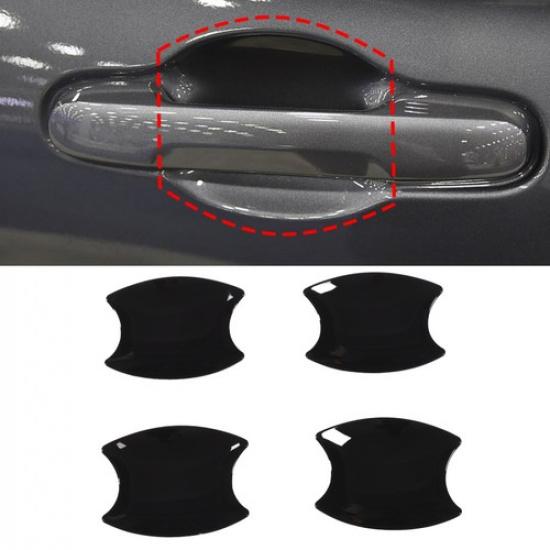Glossy Piano Black Exterior Door Bowl Trim For Honda Pilot 23+/Passport 2026