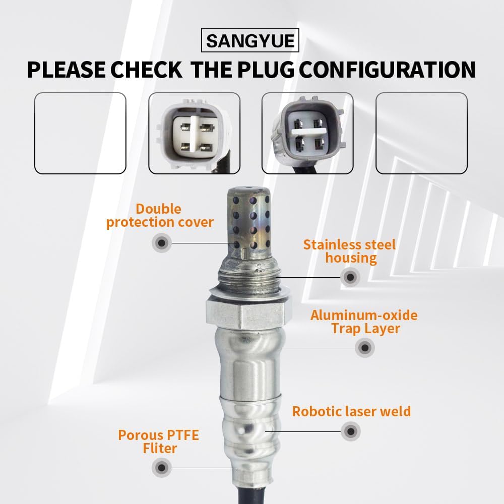 

2x Oxygen O2 Sensor 1 & 2 for 2001 2002 Toyota 4 Runner 3.4L Upstream + Downstream