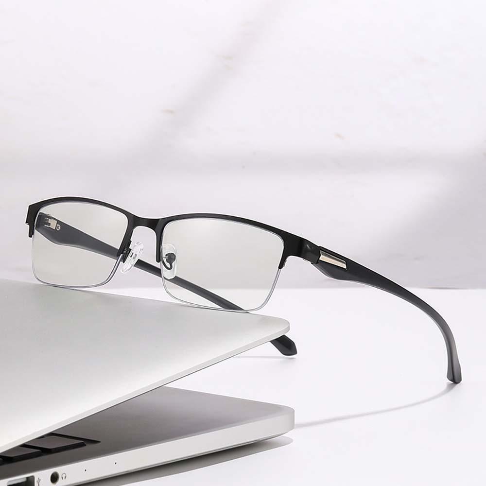 PC Photochromic Sunglasses Zinc Zinc Alloy Men Zinc Zinc Alloy Sunnies Office Anti Blu-ray Glasses  Gift