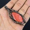 Red River Jasper Handmade Pendant, Natural Gemstone Jewelry, 999 Copper Wire Wrapped Pendant Jewelry, For Gift