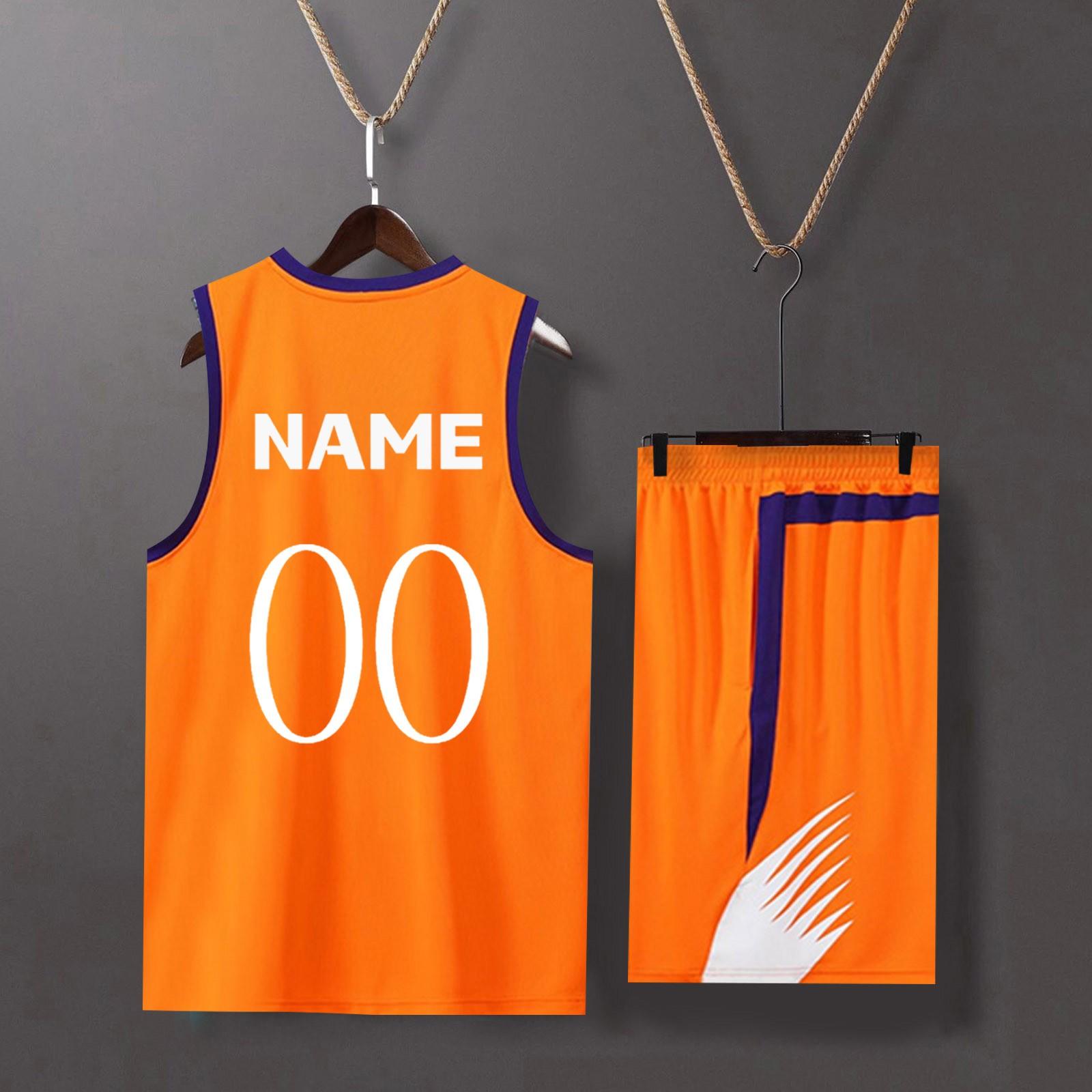 

Basketball ,Name/Number,Custom Clothes Kids Basketball Suit Classic Tops + Pants Basketball Jerseys Suit Set M