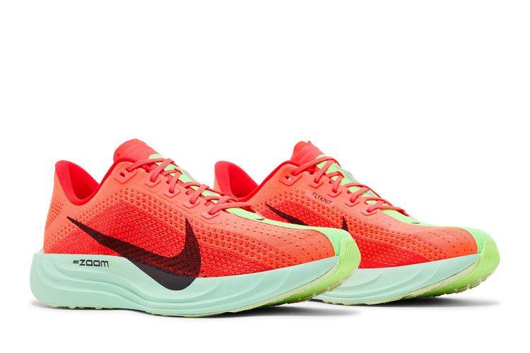 Nike ZoomX Pegasus Plus Bright Crimson Lime Blast Mint Foam Cave Purpl