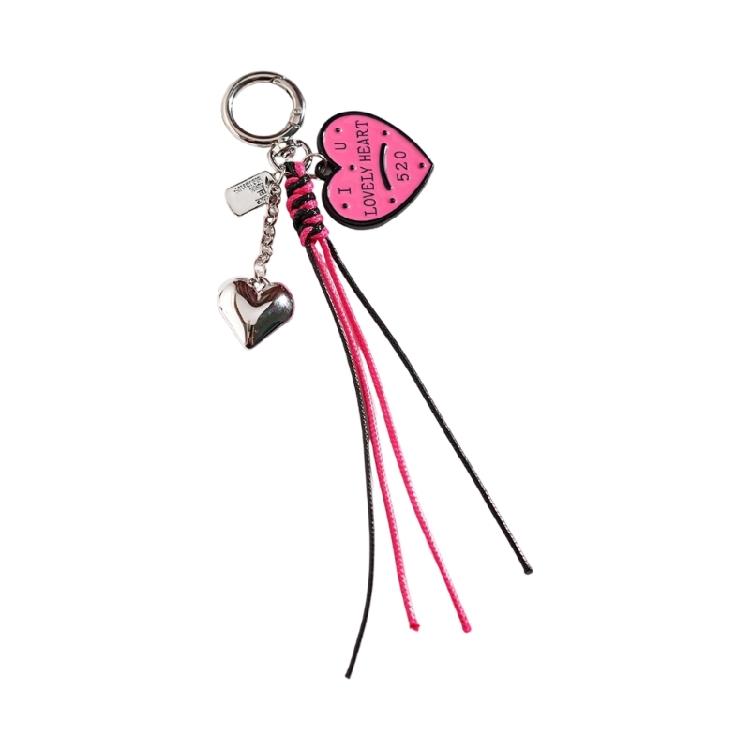 

Artistic Vintage Star Heart Keychain Cute Cartoon Star Heart Resin Ornament Sturdy Decorative Home Office Decors