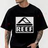 2026 Cotton Casual T-shirt REEF Minimalist Mountain Graphic Motorcycle Tshirt Mens Summer Cycling Sportswear Tops Tee