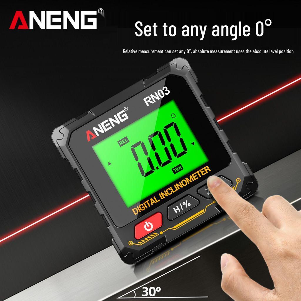 High-Precision Digital Laser Inclinometer & Spirit Level Tool