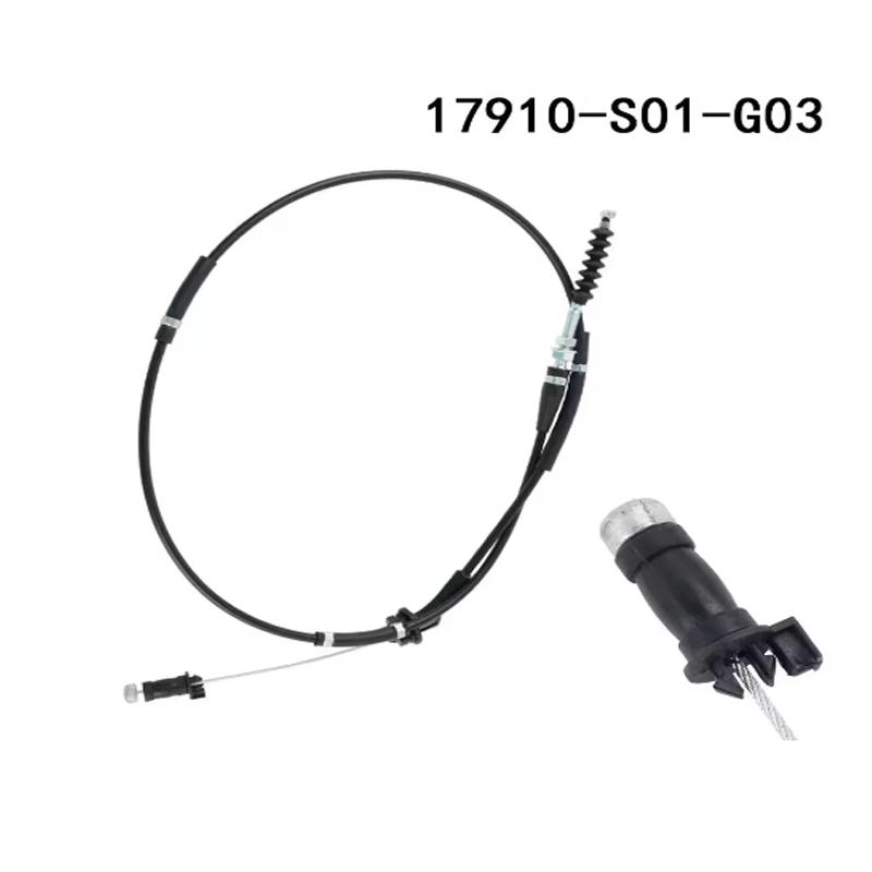 

modified replace For 96-00 Honda Civic Throttle Cable Wire Pedel 17910-S01-G03 CX DX D16Y8 K-Swap