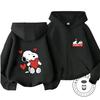Boys Girls Cute Cartoon Zipper Hoodie Autumn Winter Trendy Fashion Street Style Kids Apparel