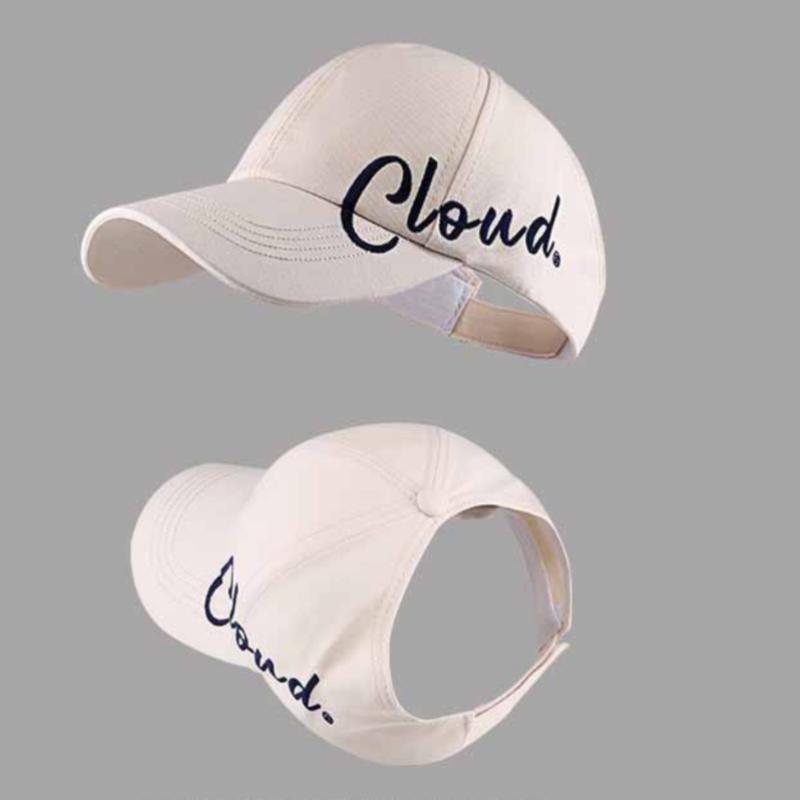Unisex Adjustable Baseball Cap with Stylish Letter for Summer Sun Protection Outdoor Sports Walking and Travel Hat