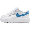 Nike Air Force 1 Suola Antiscivolo Ammortizzazione Scarpe Basse per Bambini Piccoli Bianche per Neonati e Bambini Piccoli FN0236-115