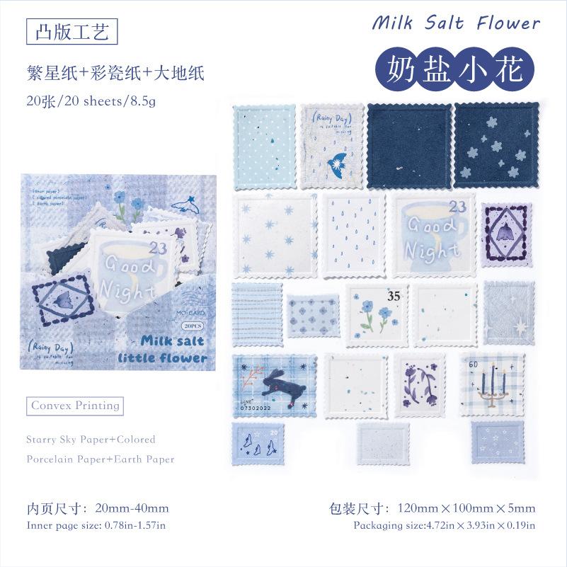 

20pcs/1lot Kawaii Stationery Stickers Salt market Diary Planner Decorative Mobile Stickers Craft Sticker