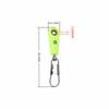 5PCS T Type Fishing Float Connector 360 Rotation Float Connector  Sea Fishing