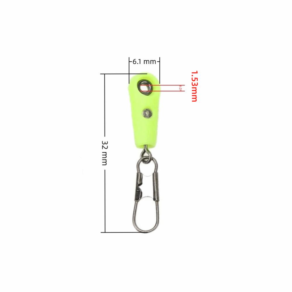 5PCS T Type Fishing Float Connector 360 Rotation Float Connector  Sea Fishing