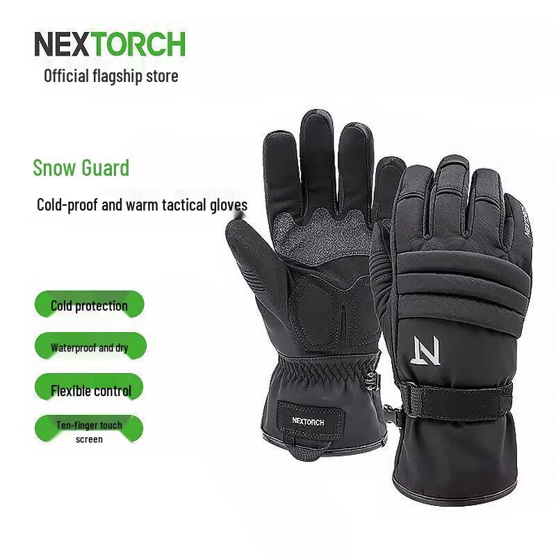 NEXTORCH Waterproof Thermal Tactical Ski Gloves