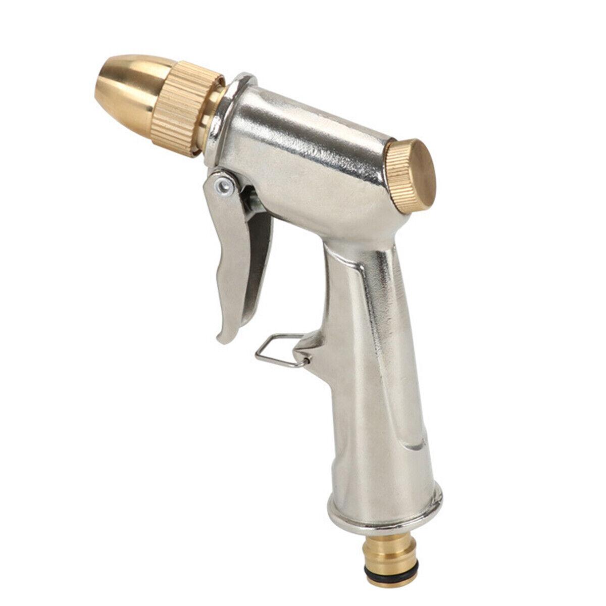 

1 шт. распылитель воды высокого давления металлический пистолет латунная насадка садовый шланг труба газон мойка автомобиля аксессуары