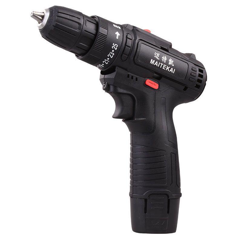 12V High Power Cordless Two-Speed Electric Drill and Screwdriver