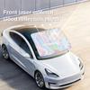 Car Windshield Sun Visor UV-Reflective Sun Shade Cooling Sun Protection Cover Summer Heat Shield Car Privacy Curtains