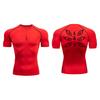 Compression Shirt for Men Gym Workout Running T-Shirt Tees Tops Athletic Quick Dry Baselayer Activewear Elastic Sweat Absorbing Tight Fit