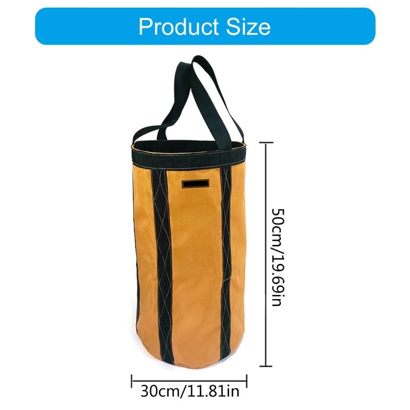 Multifunctional Tool Bucket Tool Organizers Tool Storage Bag Waterproof Tool Bag Bucket Linemen Bag Tool Accessories