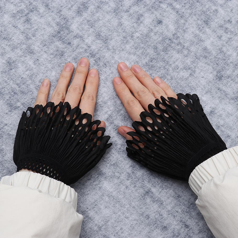 Lace Organ Fake Sleeves Fake Cuff Fake Sleeves Pleated Wrist Wild Sweater Decorative Sleeves