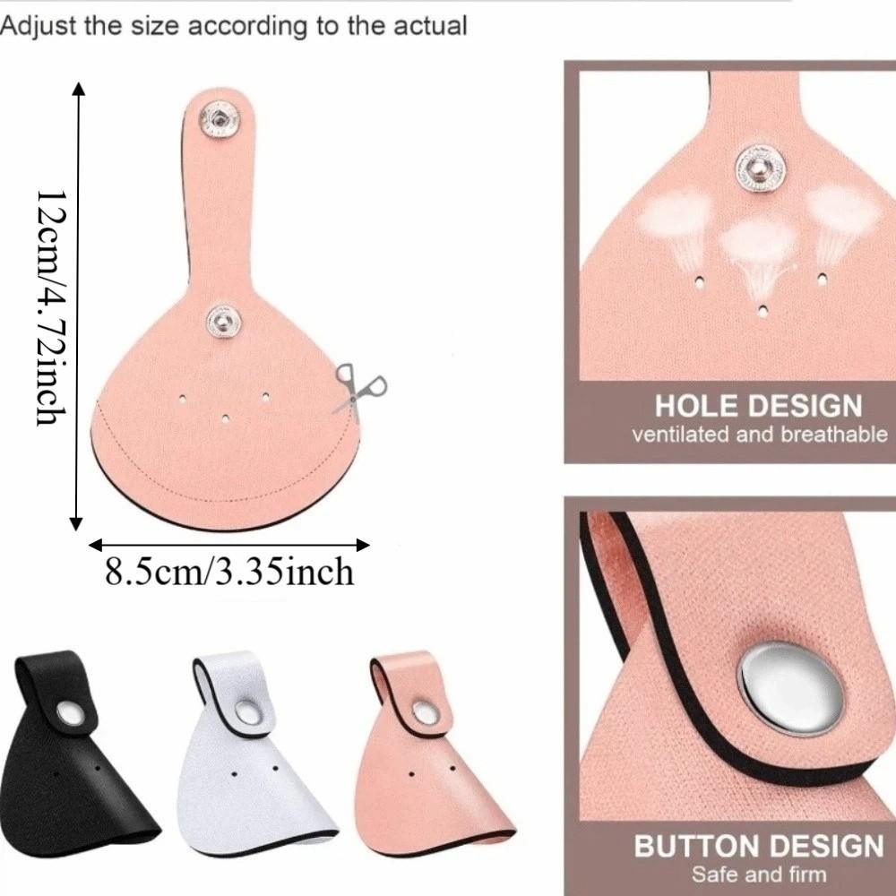 Sports Creative Nose Protector for Sunglasses Anti Sun PU Leather UV Cut Nose Patch Portable Soothing Nose Sunscreen Pad Outdoor