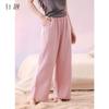 Xuan Liang Pure Cotton Waffle Sleeper Pants for Women