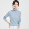 Jinjuan 100% Merino Wool Women's Mock Neck Sweater