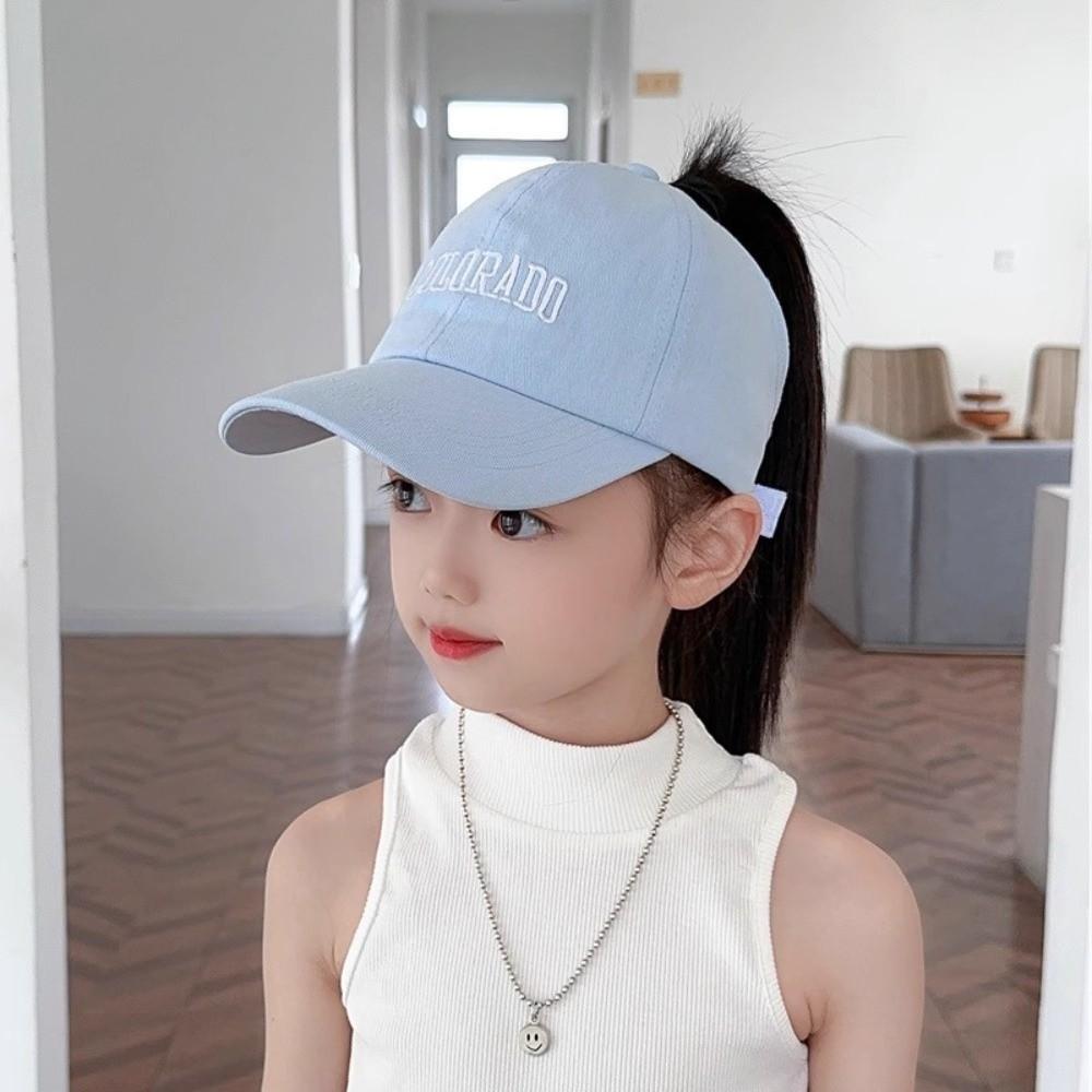 Breathable Colorado Embroidered Baseball Hat Sunscreen Parent-child Cap For Women Kids