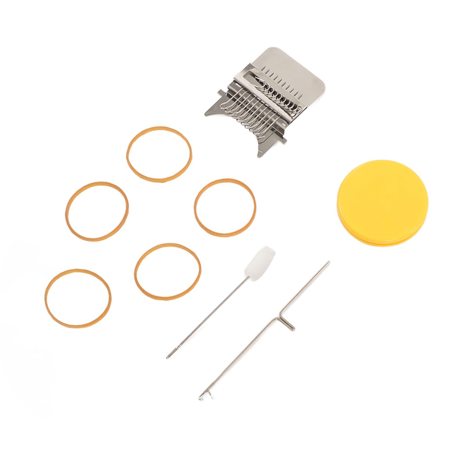 

Деревянный Мини-станок для Штопки, Машина для Штопки, Сделай Сам, Быстрое Шитье, Станок для Штопки с Резинками, Вязание Крючком, Штопка