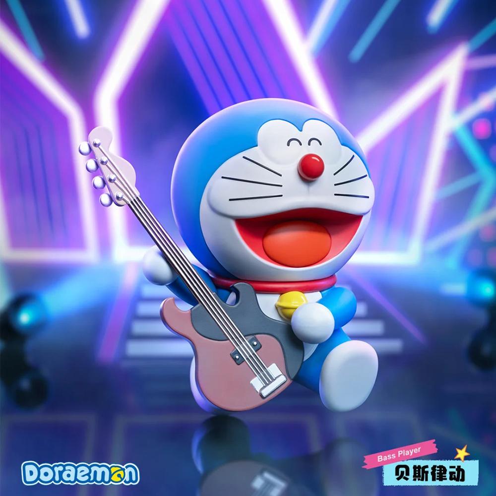 52toys Doraemon Concert Series Blind Box - Fashion Doll Ornament Collectible Hand Toy Gift For Trendy Collectors