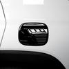 Car Exterior Accessories Carbon Fiber Black Oil Cap Fuel Tank Cap Cover Trim ABS Material For SsangYong Torres/ACTYON 2022-2025