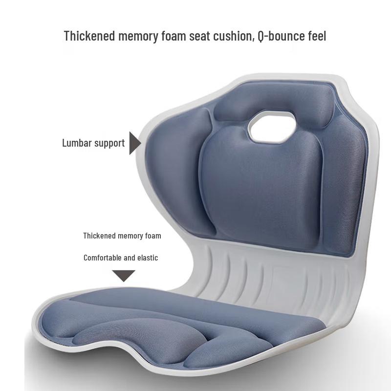Ergonomic Lumbar Support Seat Cushion with Backrest