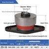 Stainless Steel ZD Damping Spring Shock Absorber for Air Conditioners and Water Pumps