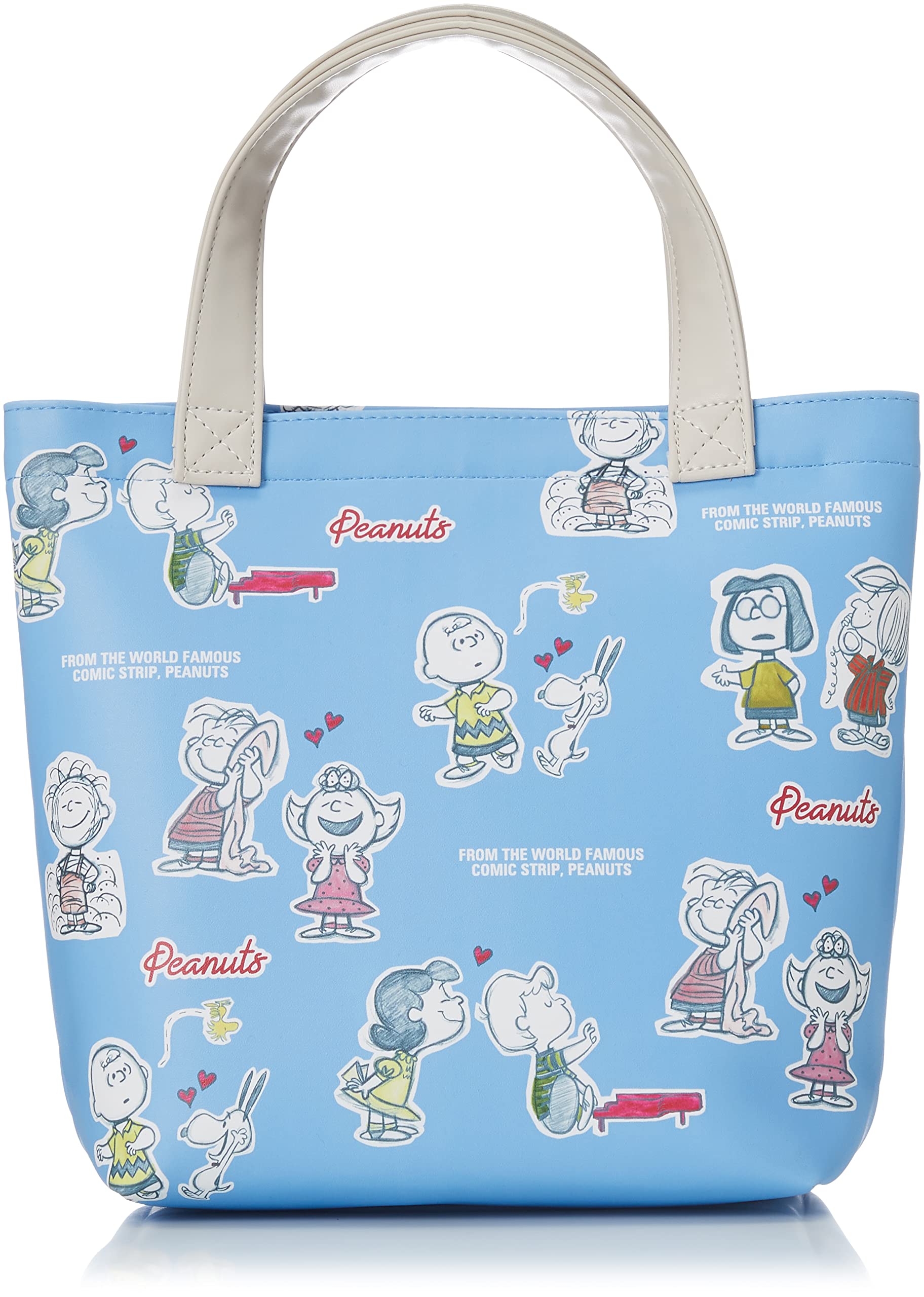 

Mini Tote Tote Mini Lunch Charlie Synthetic Faux Blue [Snoopy] Bag, Bag, Bag, Bag, Handbag, Brown, Leather, Leather, Small, Lightweight, 0305,