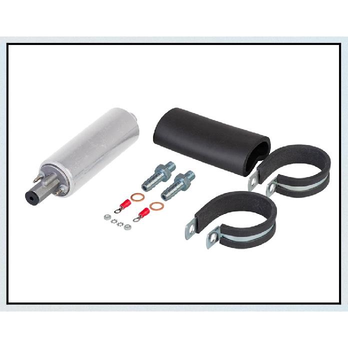 Universal GSL392 External High Flow Fuel Pump, 255LPH, High Pressure Inline Fuel Pump for Car, Truck, Performance Upgrade