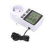 Digital Temperature Controller LCD Display Countdown Digital Thermostat Outlet Socket with Timer for Industrial