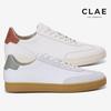 Clay Men S White Leather SneakerS Scem241dn00
