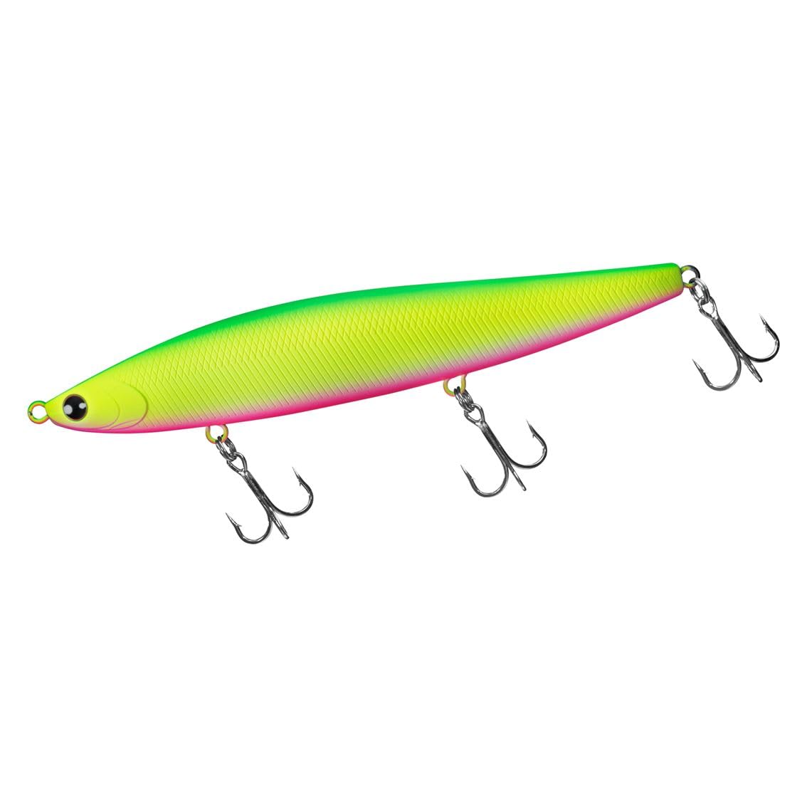 

Daiwa Morethan Monster Hitter 156F Swimming Matte Lime Pink Berry Pencil,